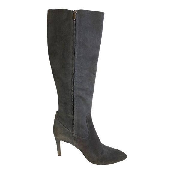 Sam Edelman Olencia Tall Knee Boots Gray 9.5 - Picture 3 of 16